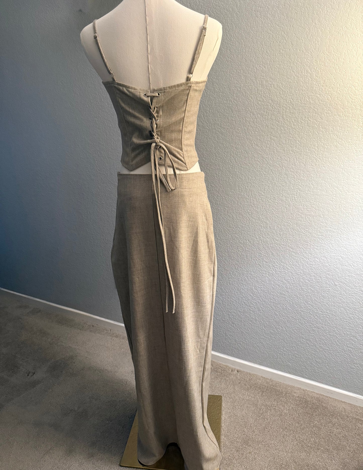 Two Pieces Corset & Skirt