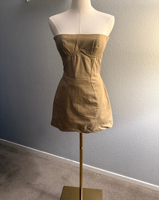 CB Mini Nude Dress